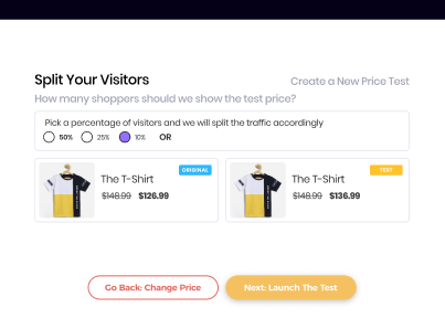 Step 3 — split the traffic
